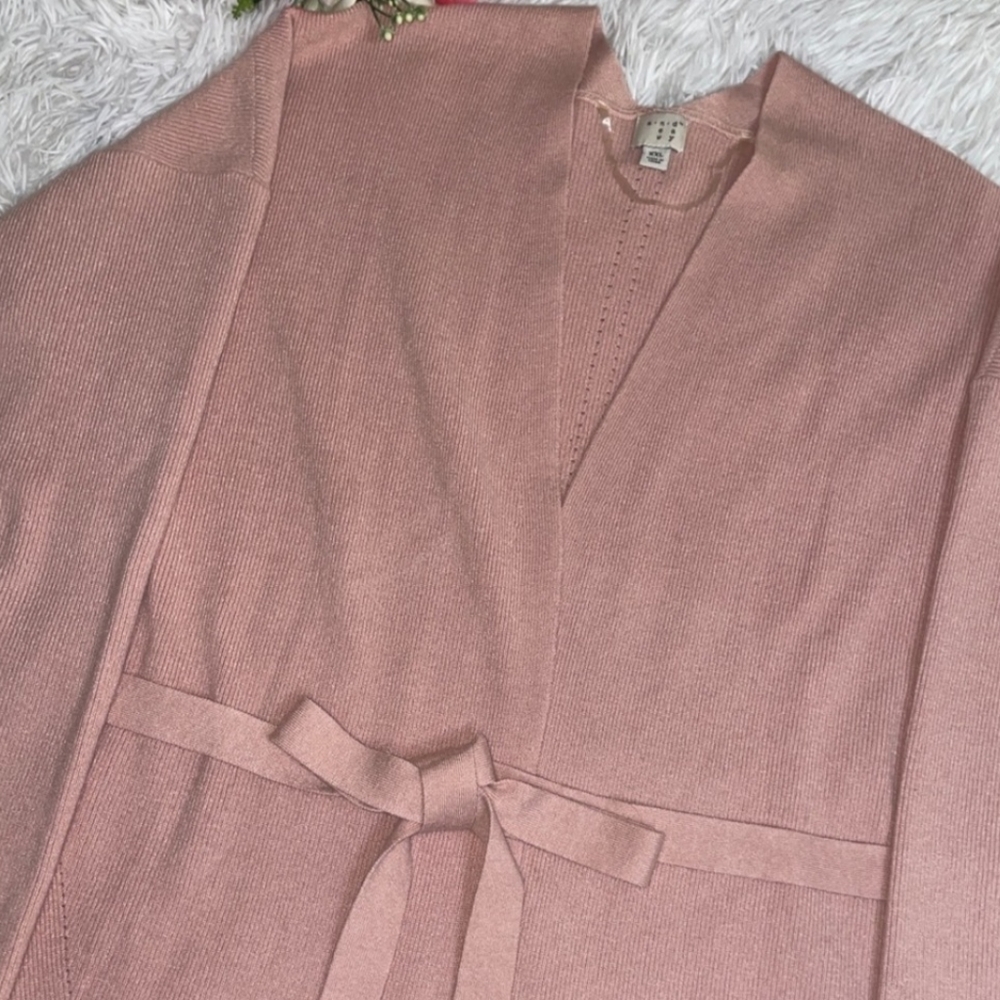 A New Day light pink cardigan sweater size XXL